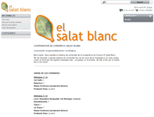 Tablet Screenshot of elsalatblanc.catico.net